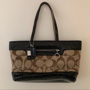Authentic Coach Poppy Tote NWOT
